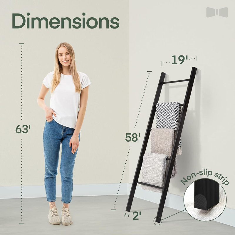 5 foot blanket ladder top